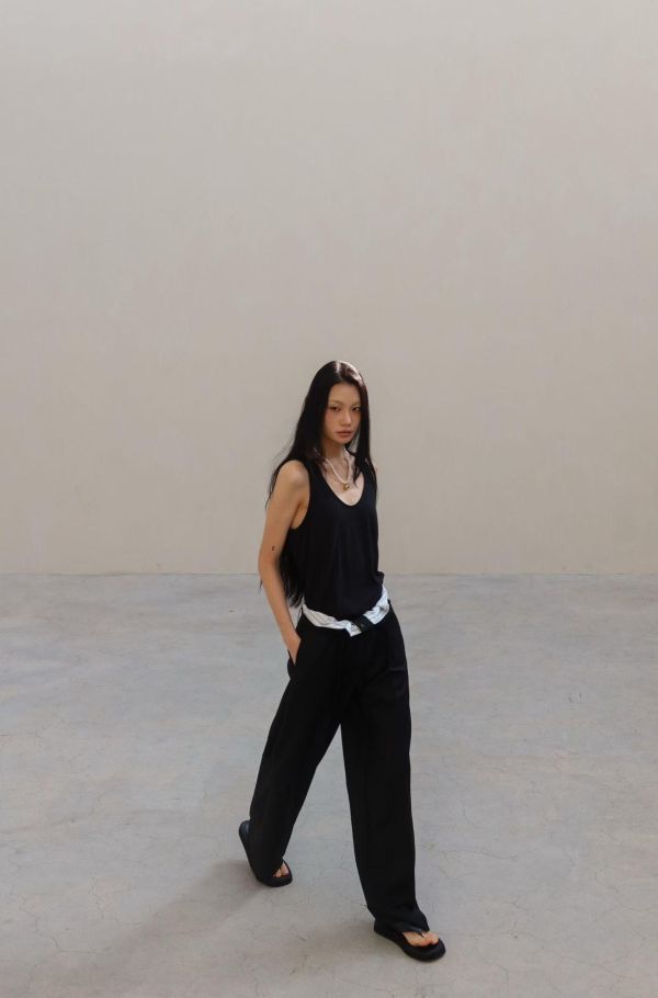 柔感美背U領背心 U領背心