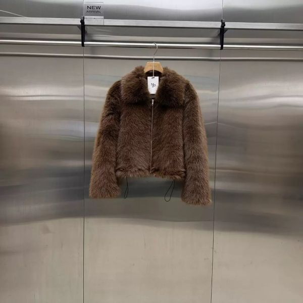 Cloud Fur蓬毛短外套 皮草外套