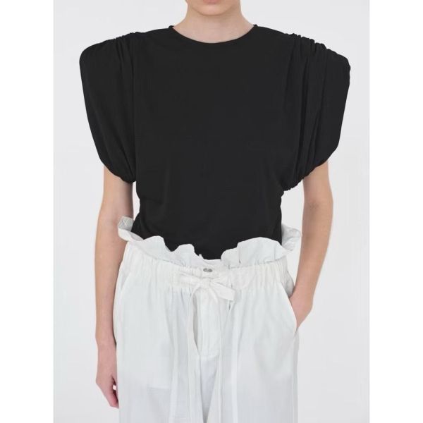 立體肩線收腰T-shirt洋裝 T-SHIRT 洋裝