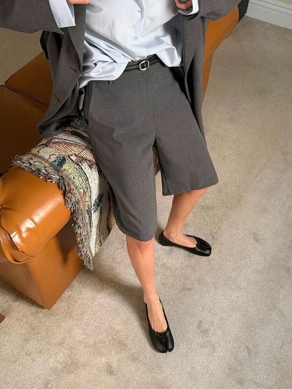 Tailored 打褶五分西褲 五分西裝褲