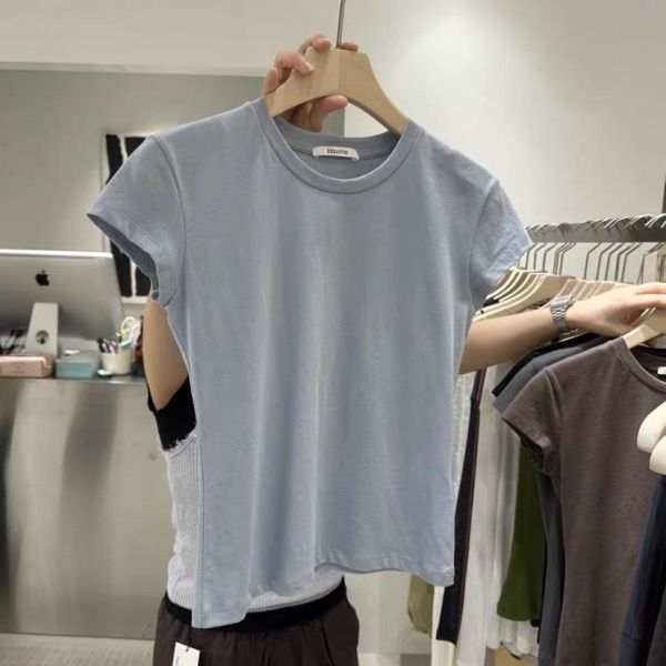 微彈修身Tee Tee T-SHIRT