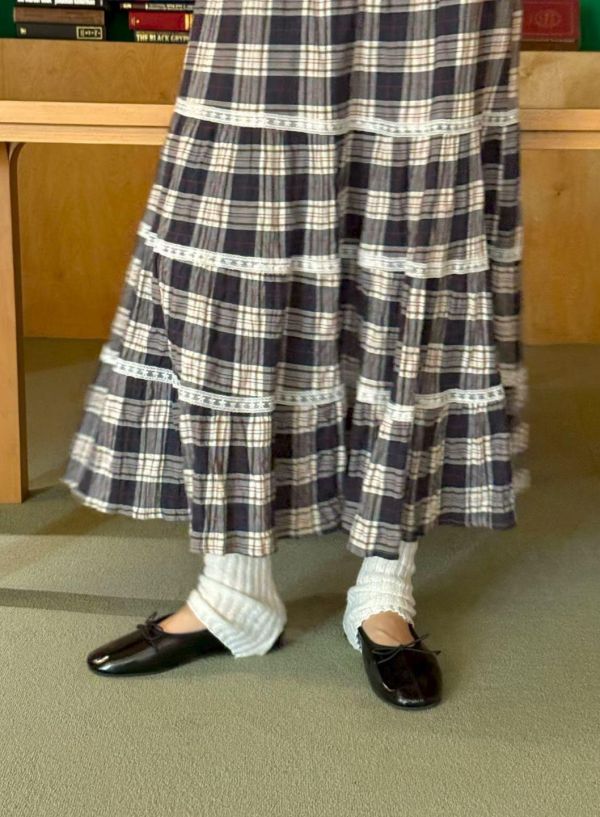 柔軟皮革縐褶芭蕾鞋 芭蕾鞋