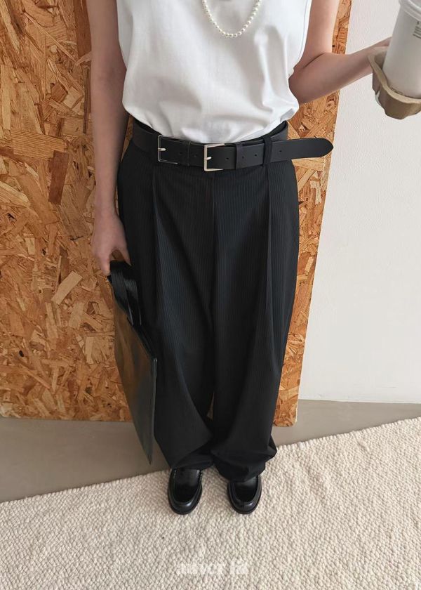 經典打摺西裝褲 西裝褲