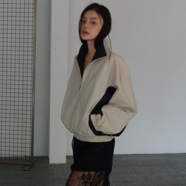 立領防風外套 防風外套
