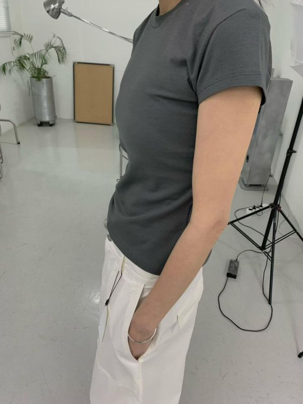 微彈修身Tee Tee T-SHIRT