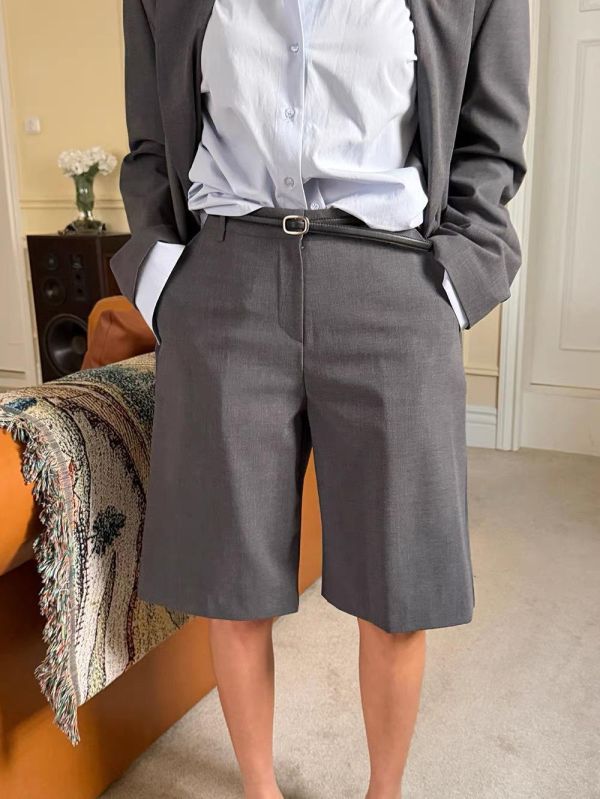 Tailored 打褶五分西褲 五分西裝褲