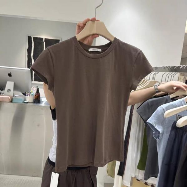 微彈修身Tee Tee T-SHIRT