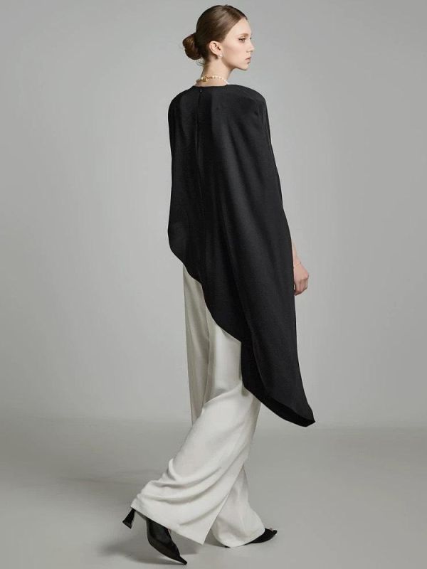 Asym Flow 不對稱垂墜上衣 不對稱垂墜上衣