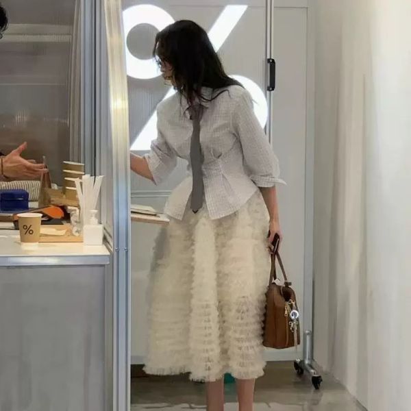 立體層紗蓬裙 蓬裙