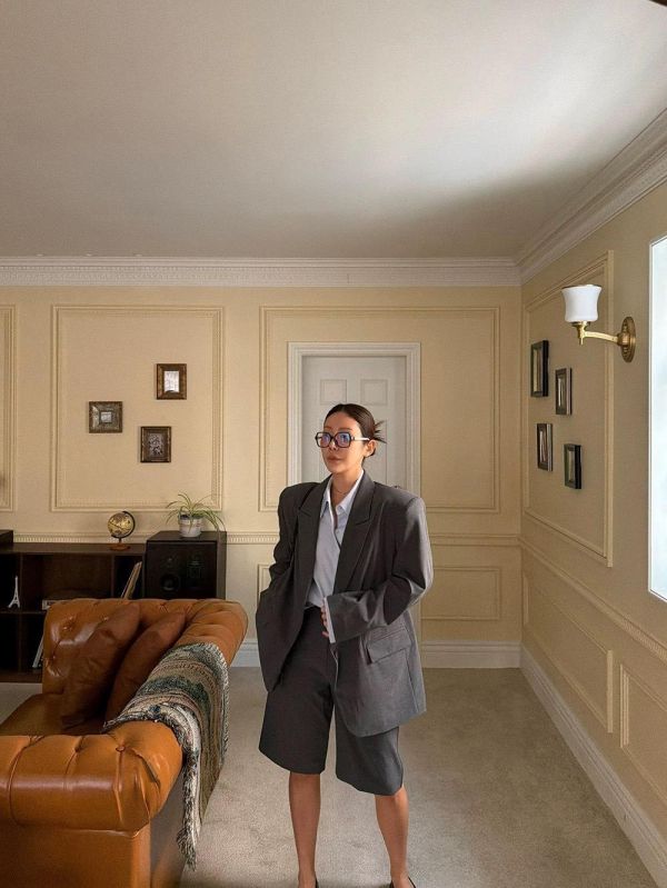 Tailored 打褶五分西褲 五分西裝褲