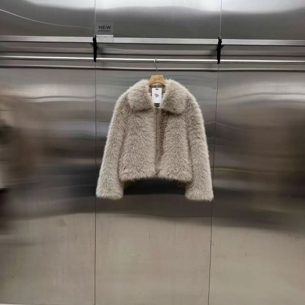 Cloud Fur蓬毛短外套 皮草外套
