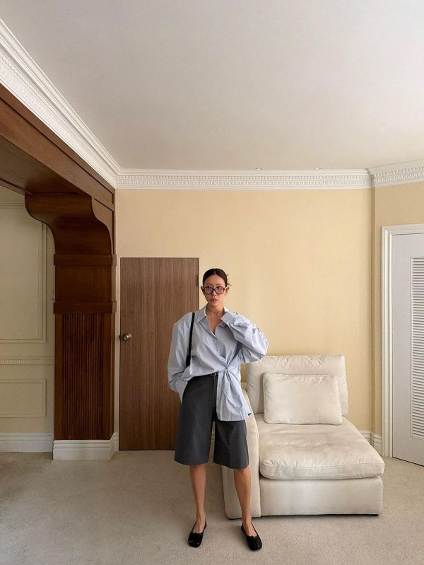 Tailored 打褶五分西褲 五分西裝褲