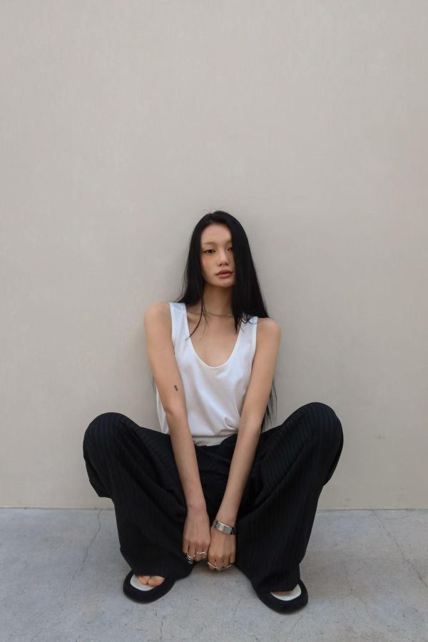 柔感美背U領背心 U領背心