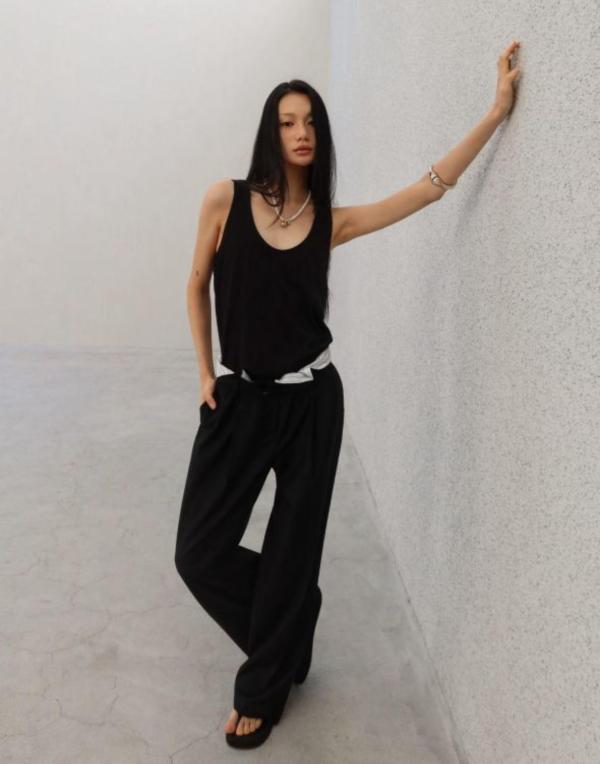 柔感美背U領背心 U領背心