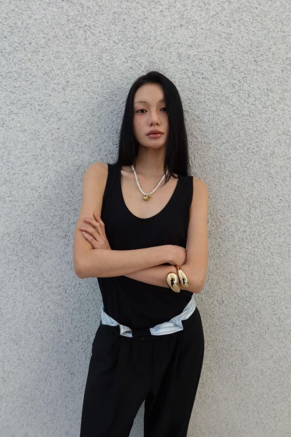 柔感美背U領背心 U領背心