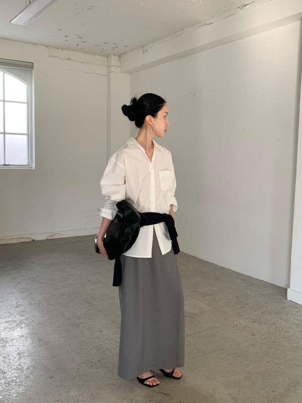 經典寬版抗皺襯衫 襯衫