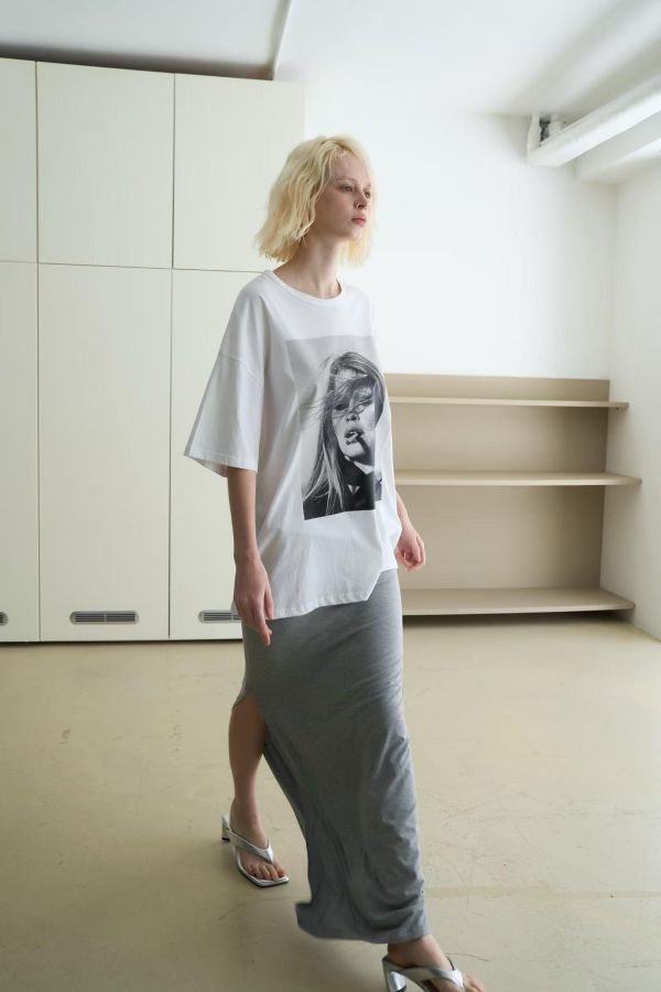 慵懶圖案Oversized Tee 圖案 Tee