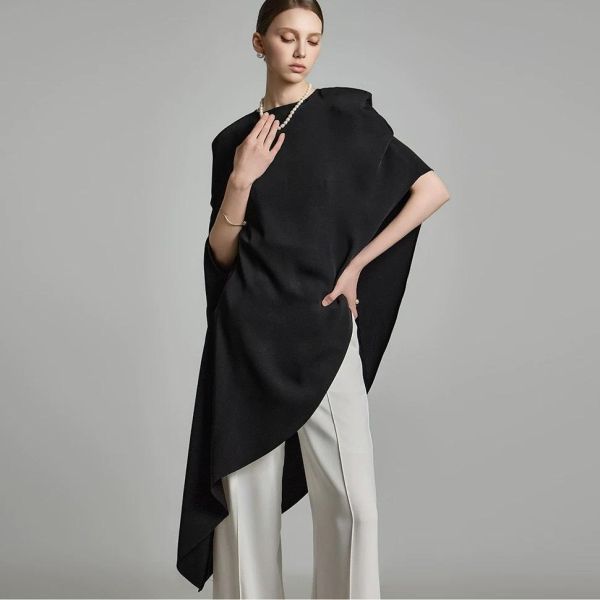 Asym Flow 不對稱垂墜上衣 不對稱垂墜上衣