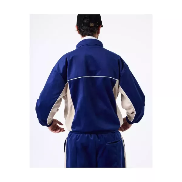 DONNY TRACKSUIT JACKET NAVY/BEIGE 