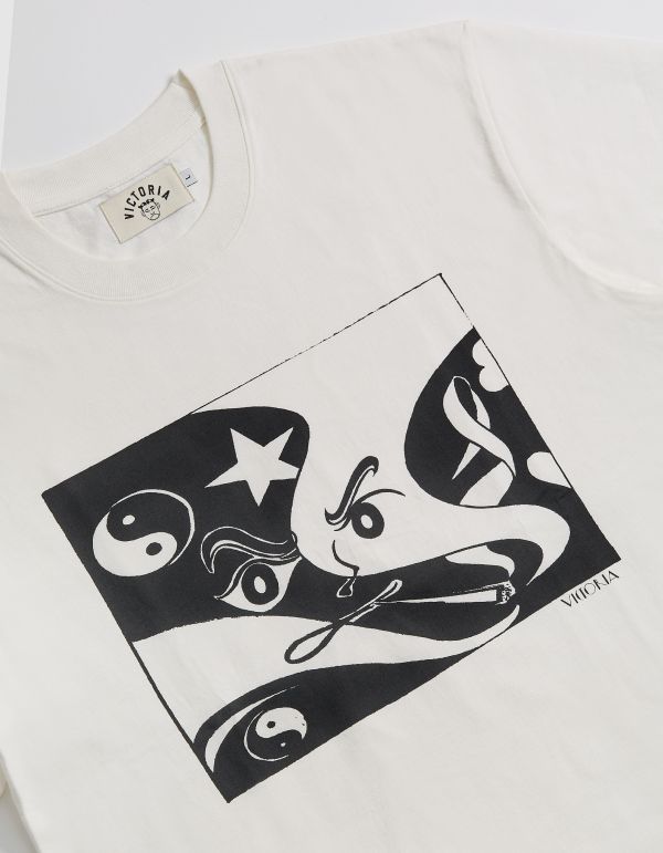 TIGER WONG S/S TEE（WHITE） 