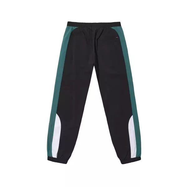 READY TRACKSUIT PANTS BLACK/GREEN/WHITE 