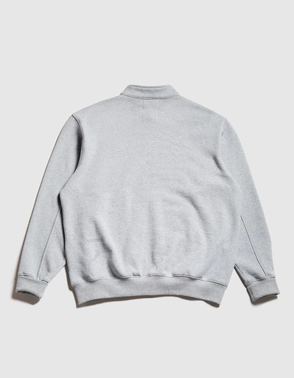 VIC X YP MOCKNECK ZIP-UP SWEATER 
