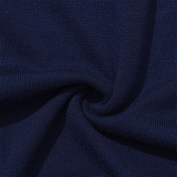HORSES CREWNECK KNIT NAVY 