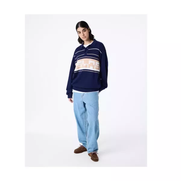 PULO POLO LS KNIT NAVY 