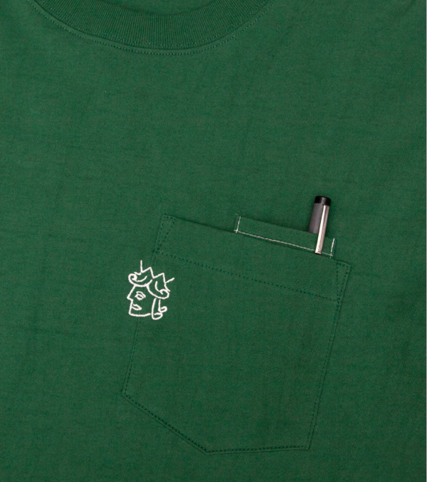 DOUBLE POCKET TEE（GREEN） 