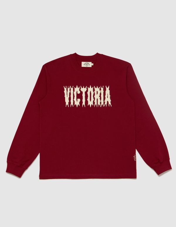 SPIKEY SCRIPT L/S TEE 