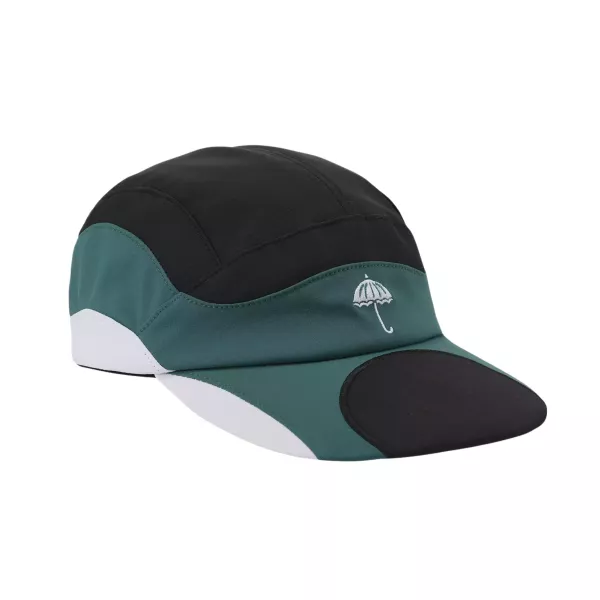 READY TRACKSUIT CAP BLACK/GREEN/WHITE 