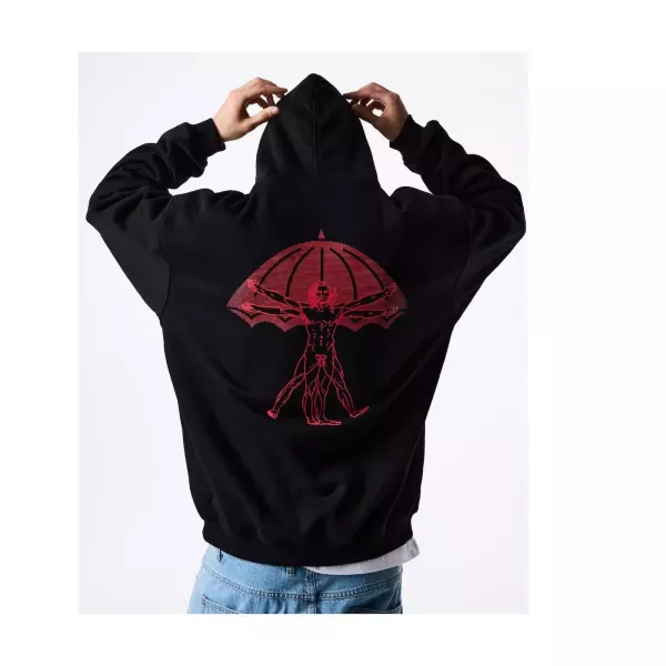 VITRUVE HOODIE BLACK 