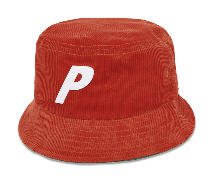 P CORDUROY BUCKET TOMATO 