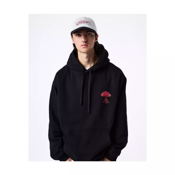 VITRUVE HOODIE BLACK 