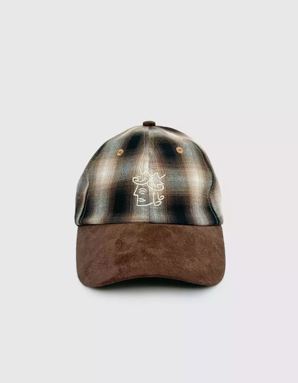 PLAID QH LOGO CAP 