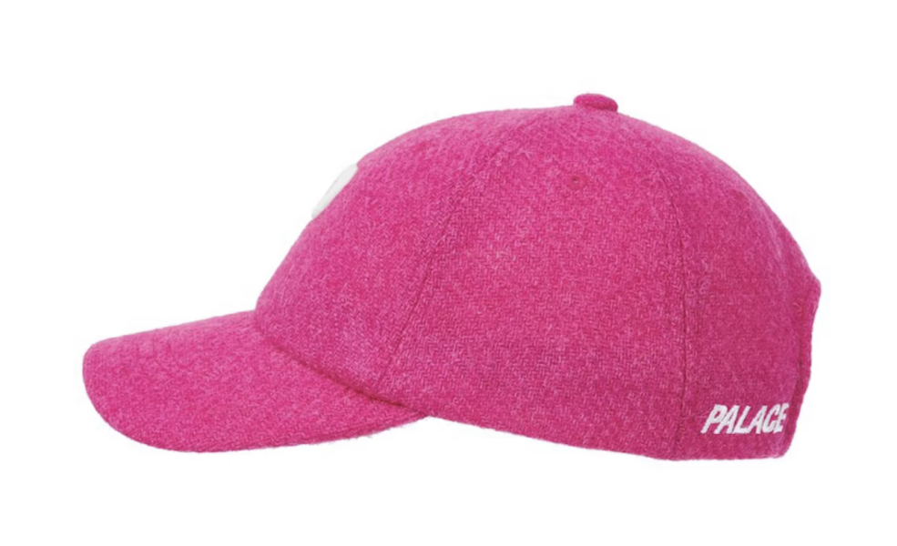 HARRIS TWEED P 6-PANEL PINK 