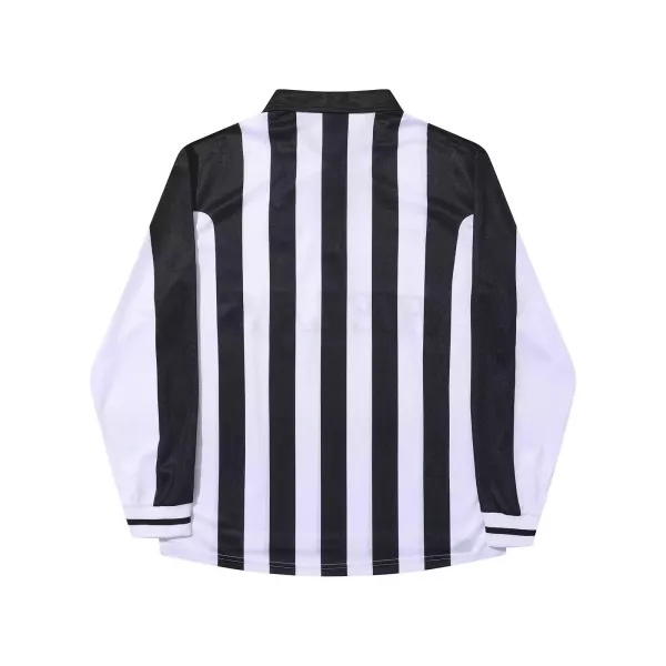 FC LS POLO BLACK/WHITE 