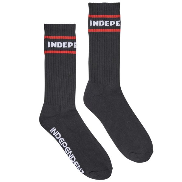 【INDEPENDENT】ITC STREAK CREW SOCKS 
