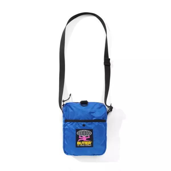【BUTTER GOODS】RIPSTOP SIDE BAG ROYAL 
