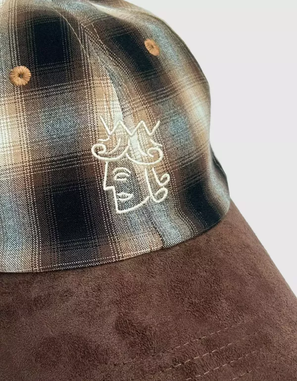 PLAID QH LOGO CAP 
