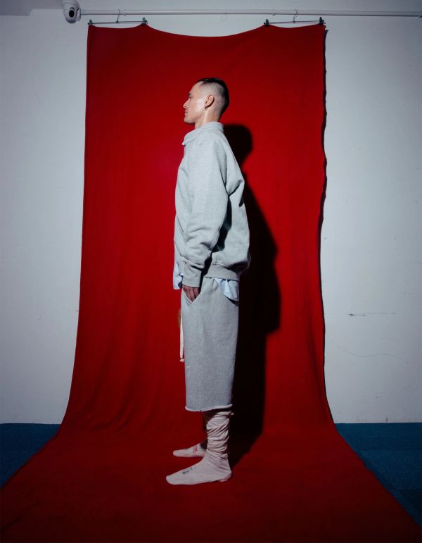 VIC X YP MOCKNECK ZIP-UP SWEATER 