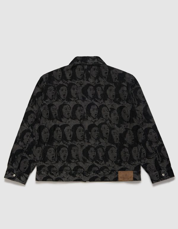 CHOIRHEAD ZIP DENIM JACKET 