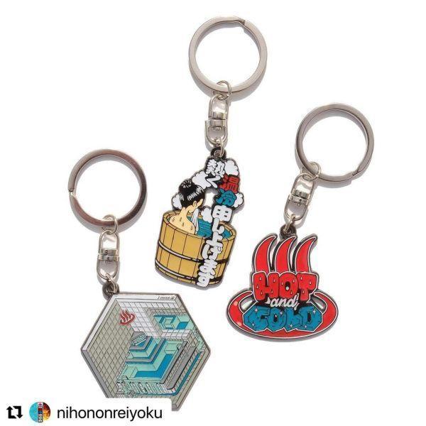 【Fulltimefurotime】｜「HOTandCOLD」金屬鑰匙扣圈 