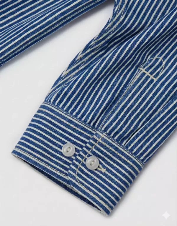 LION ROCK HICKORY ZIP SHIRT 