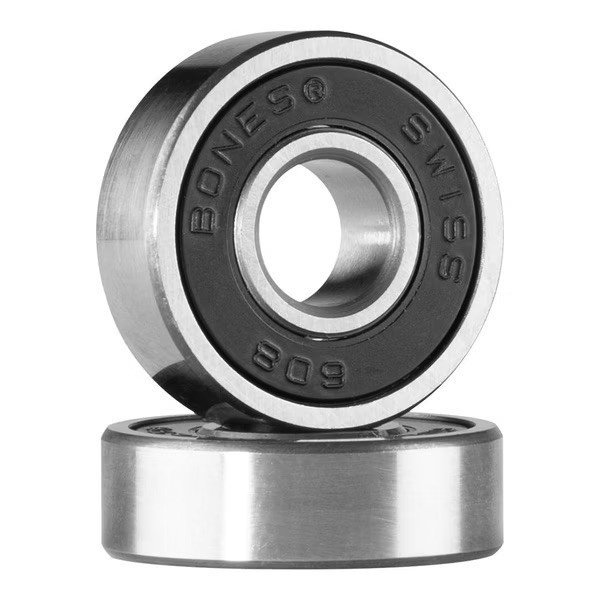 【BONES BEARINGS】BONES® SWISS SKATEBOARD BEARINGS 8 PACK 