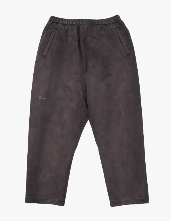 SCRIPT LOGO SWEATPANT（WASHED CHARCOAL） 