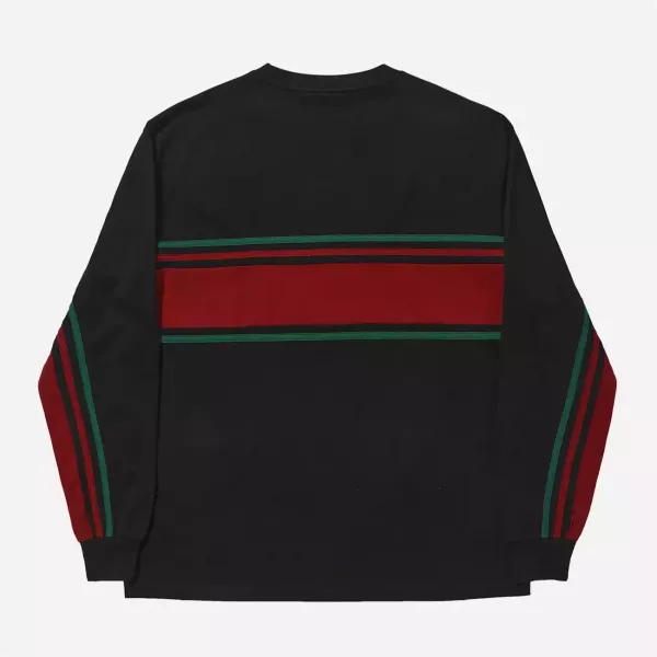 CLINT LONG SLEEVE TEE BLACK 