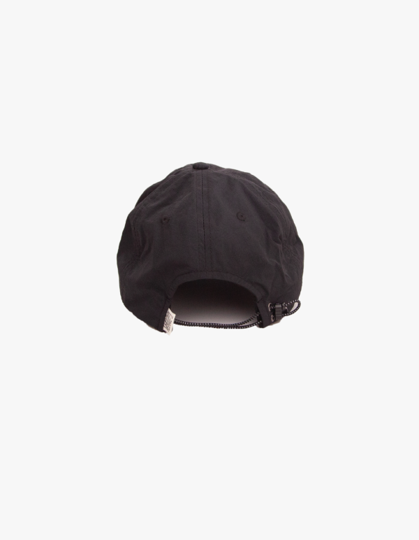 NYLON QH LOGO CAP（BLACK） 