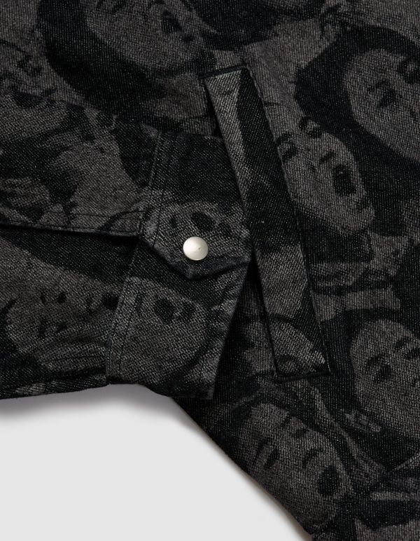 CHOIRHEAD ZIP DENIM JACKET 