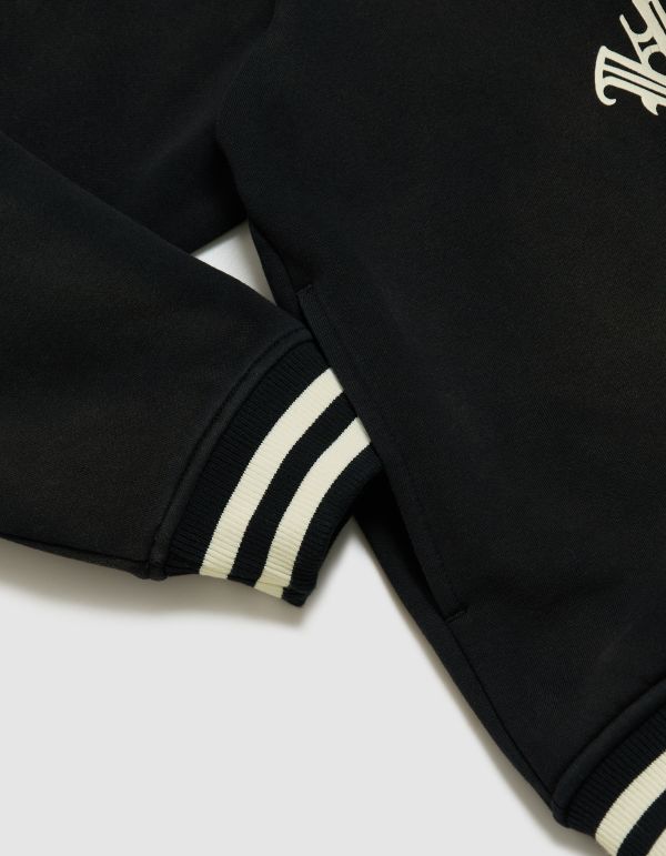 HANDDRAWN GOTHIC HALF ZIP SWEATSHIRT 